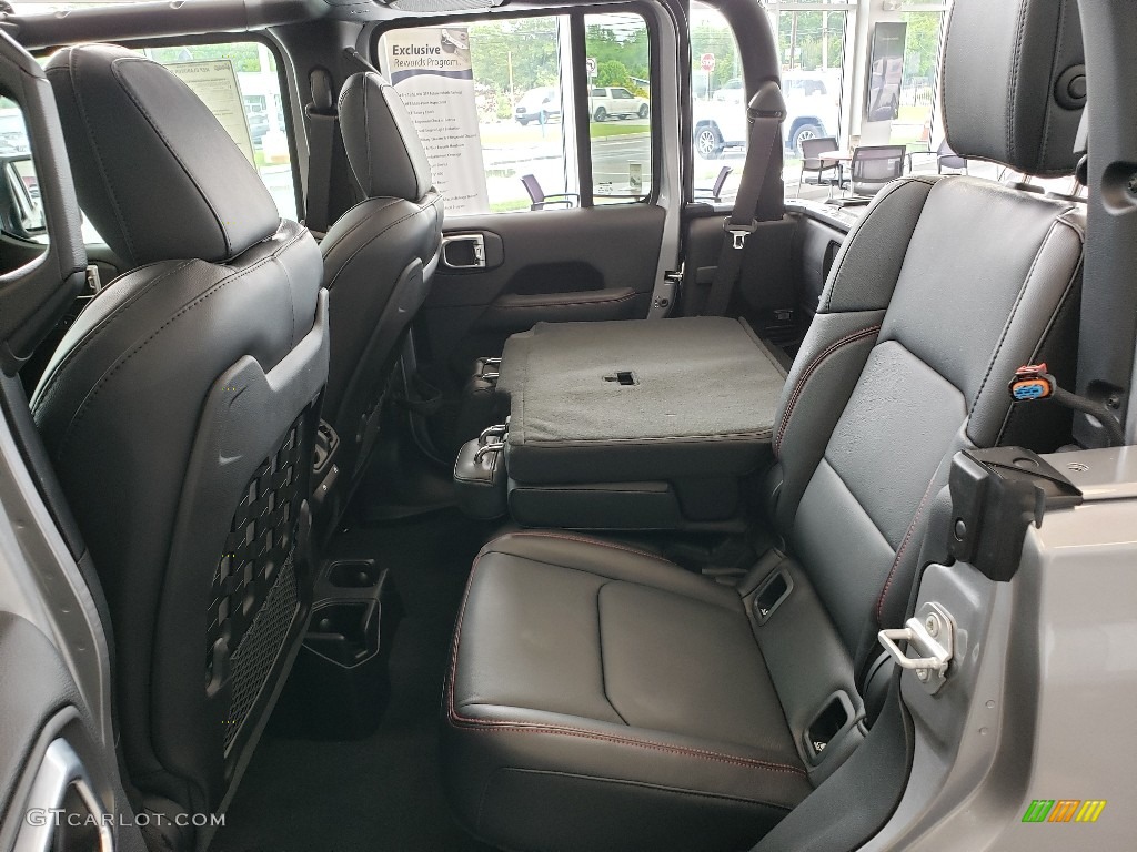 2020 Jeep Gladiator Rubicon 4x4 Rear Seat Photo #133576168