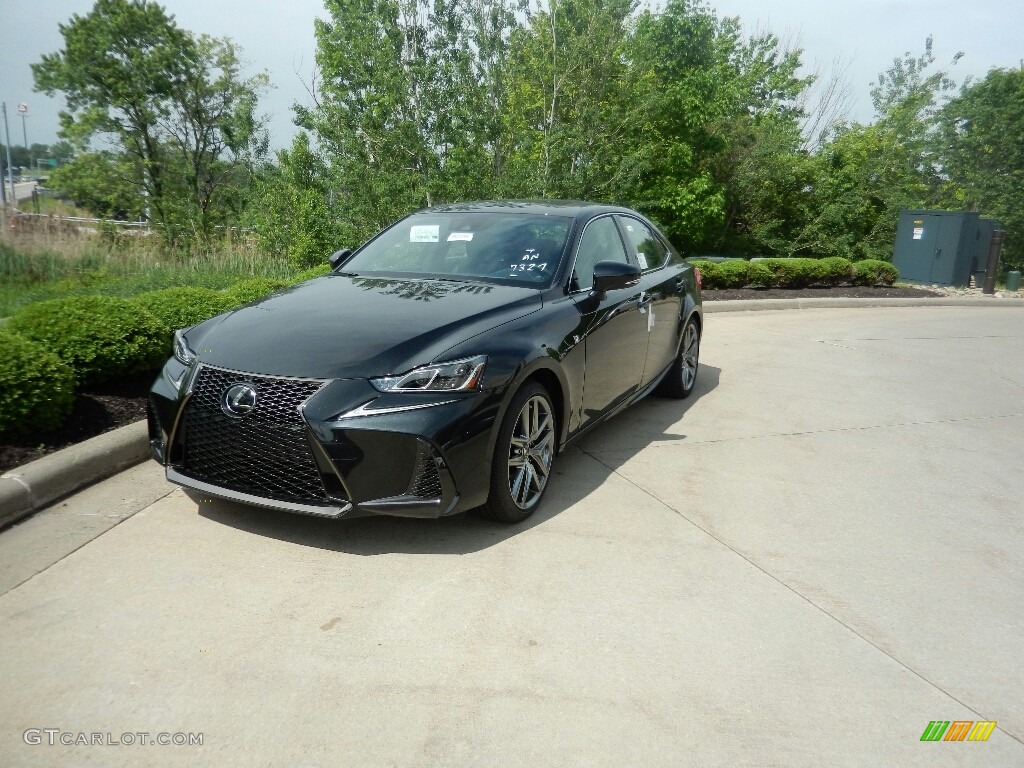 2019 IS 350 F Sport AWD - Caviar / Black photo #1