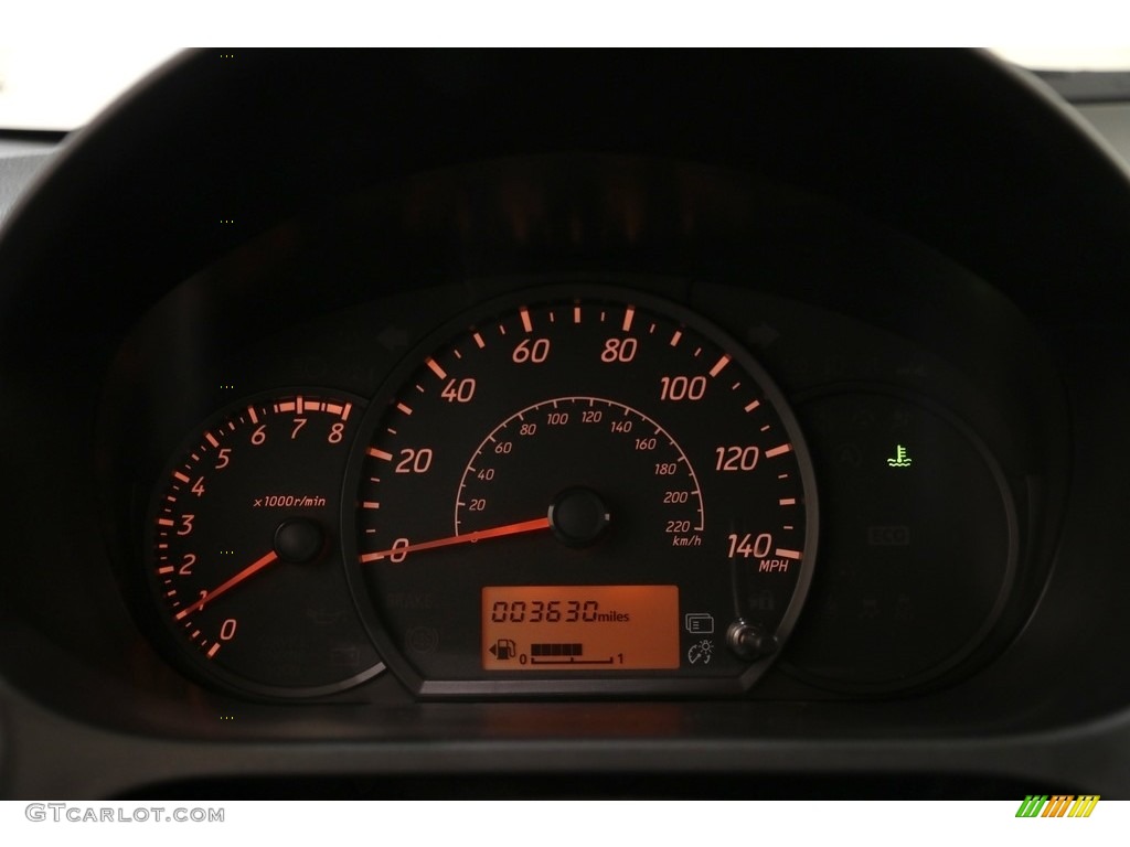 2018 Mitsubishi Mirage ES Gauges Photo #133579486
