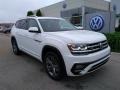 Pure White 2019 Volkswagen Atlas SEL R-Line 4Motion