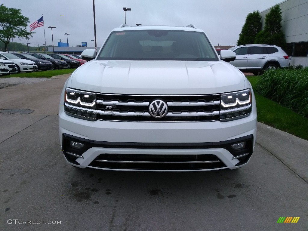 Pure White 2019 Volkswagen Atlas SEL R-Line 4Motion Exterior Photo #133579558