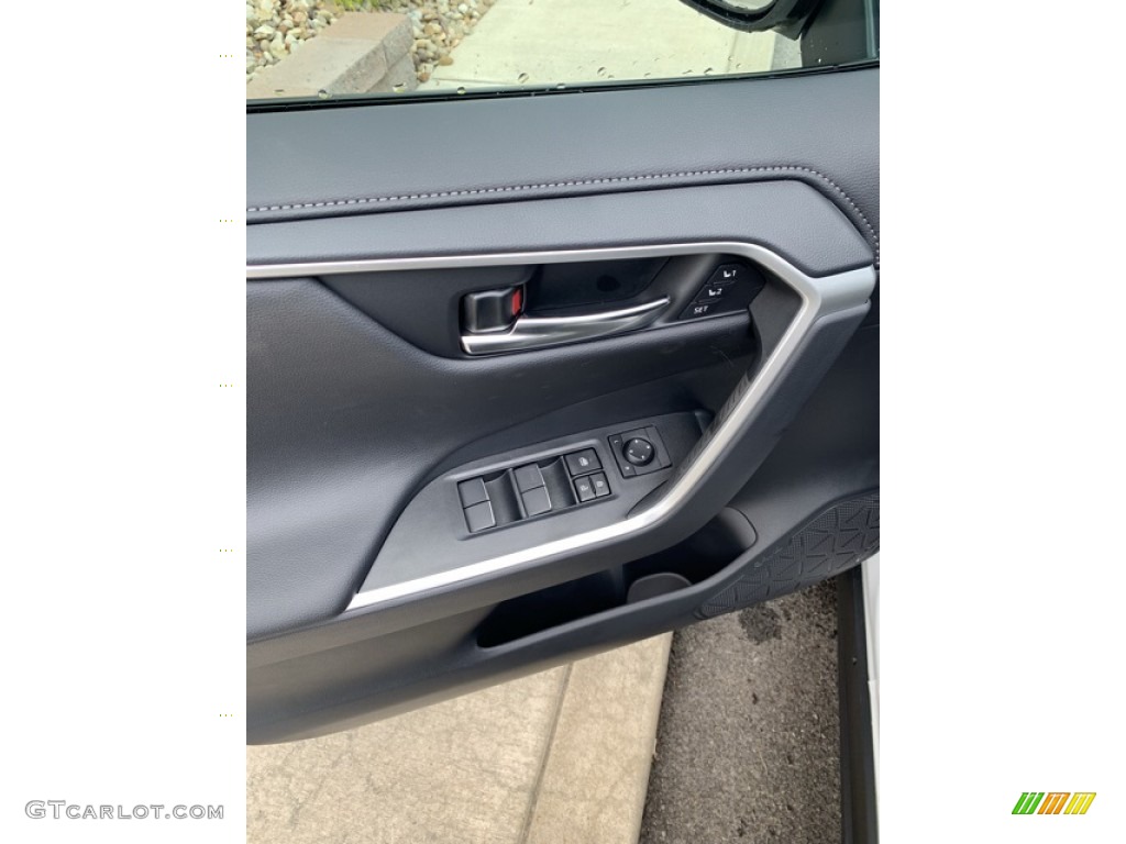 2019 RAV4 Limited AWD Hybrid - Blizzard White Pearl / Black photo #9
