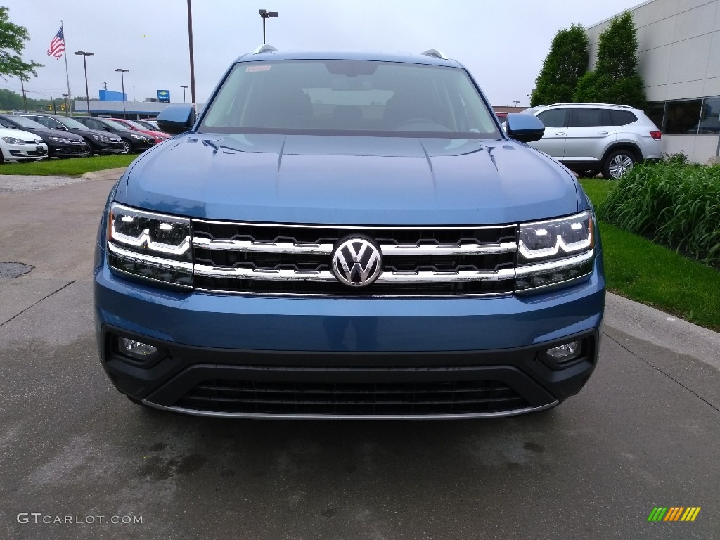 Pacific Blue Metallic 2019 Volkswagen Atlas SE 4Motion Exterior Photo #133579834