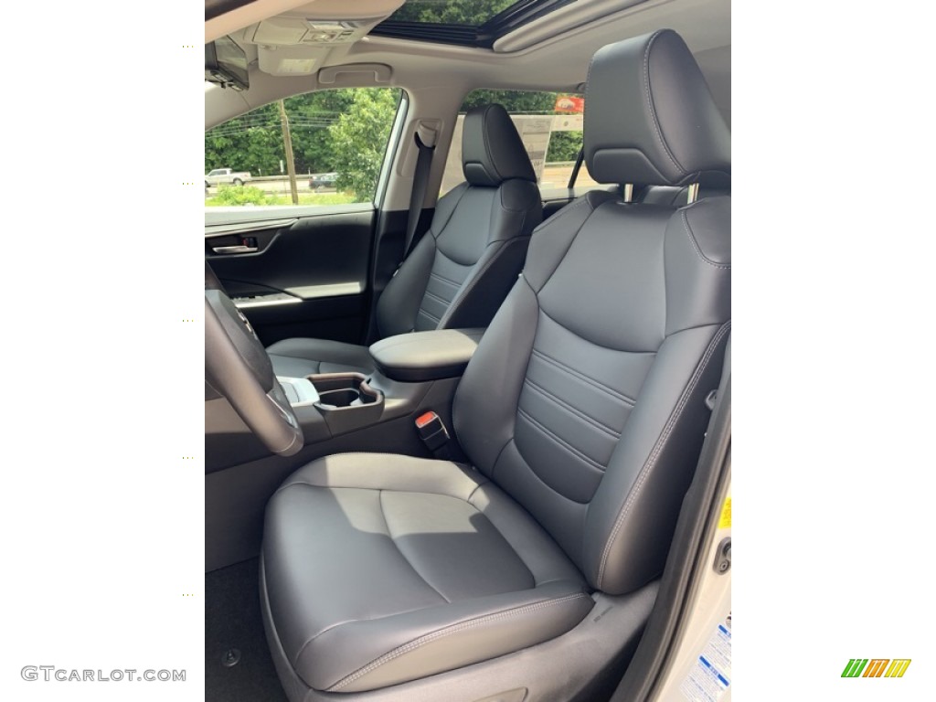 2019 RAV4 Limited AWD Hybrid - Blizzard White Pearl / Black photo #12