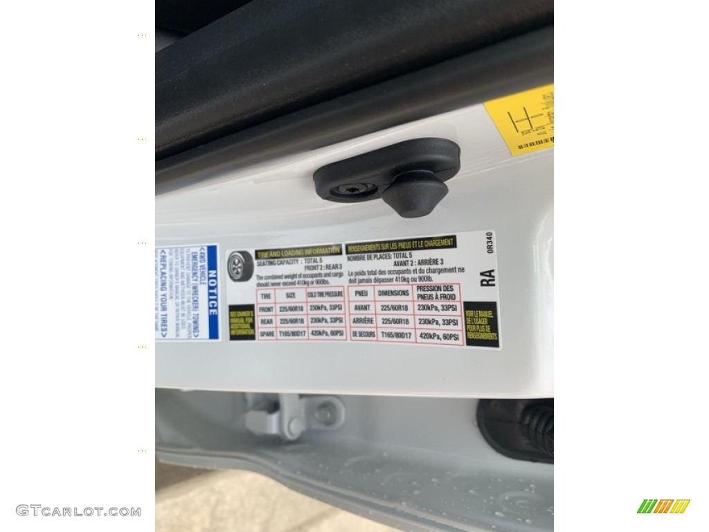 2019 RAV4 Limited AWD Hybrid - Blizzard White Pearl / Black photo #13