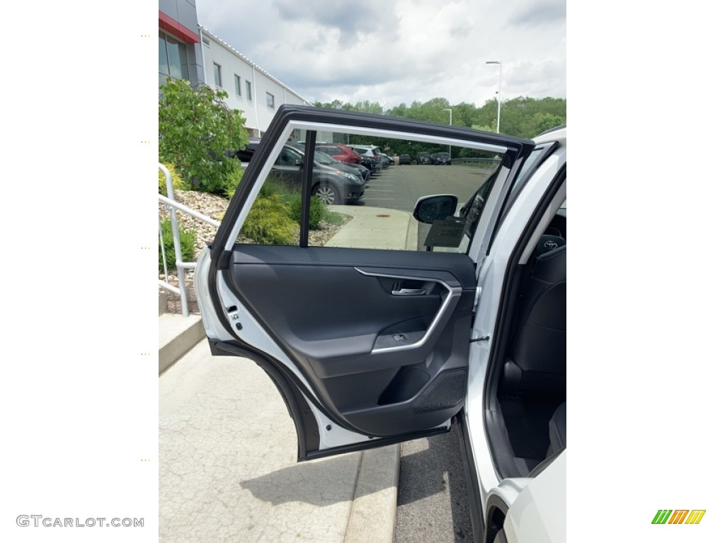 2019 RAV4 Limited AWD Hybrid - Blizzard White Pearl / Black photo #15