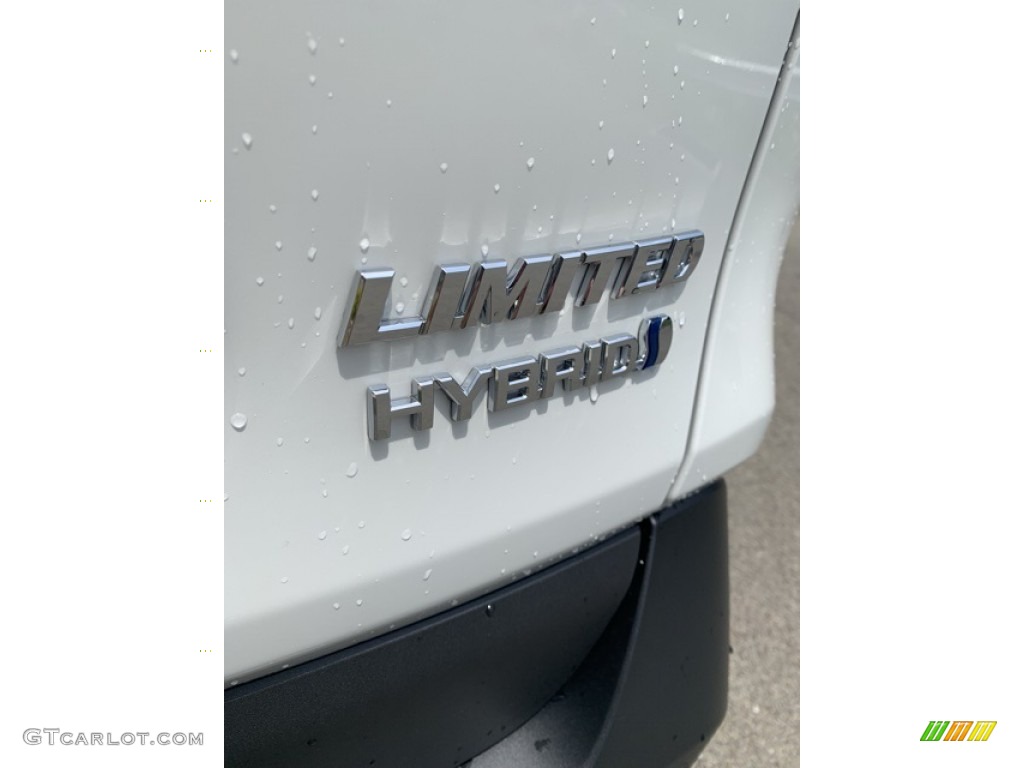 2019 RAV4 Limited AWD Hybrid - Blizzard White Pearl / Black photo #20