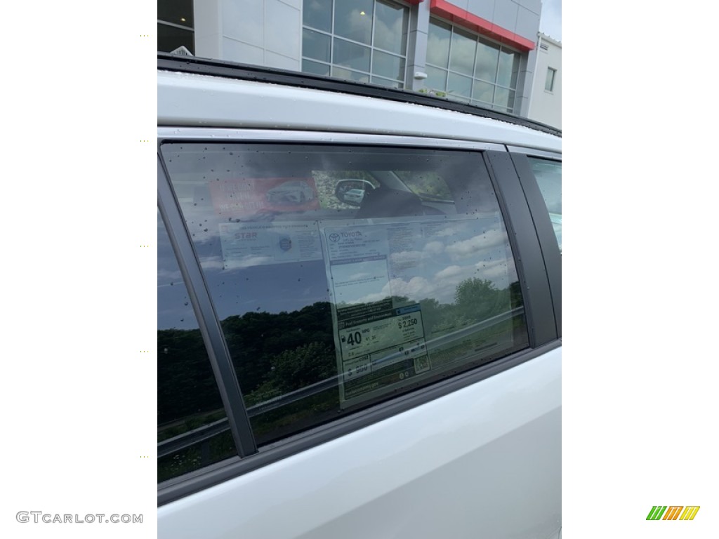 2019 RAV4 Limited AWD Hybrid - Blizzard White Pearl / Black photo #25
