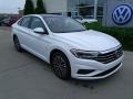 2019 Pure White Volkswagen Jetta SE  photo #1