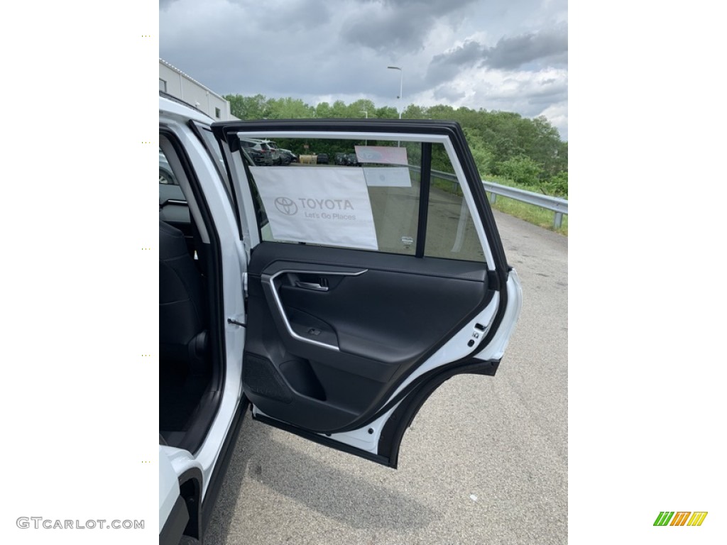 2019 RAV4 Limited AWD Hybrid - Blizzard White Pearl / Black photo #27