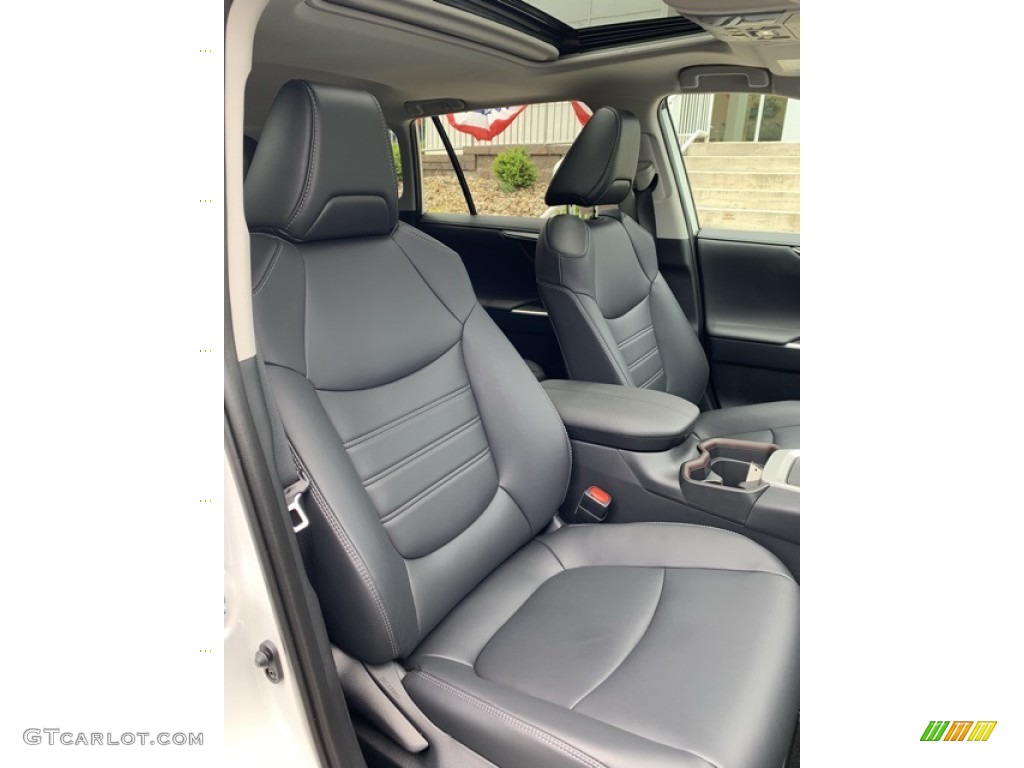 2019 RAV4 Limited AWD Hybrid - Blizzard White Pearl / Black photo #32