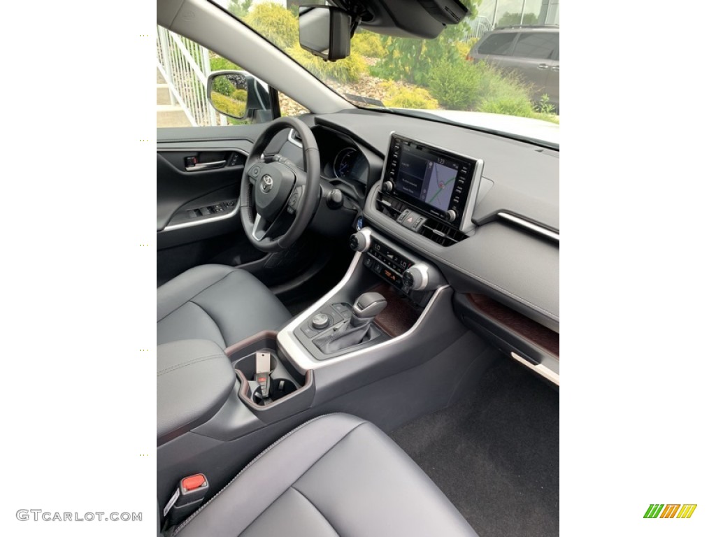 2019 RAV4 Limited AWD Hybrid - Blizzard White Pearl / Black photo #34