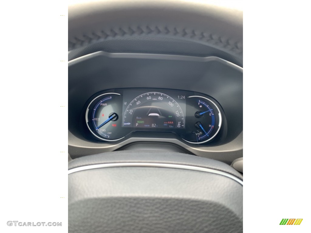 2019 RAV4 Limited AWD Hybrid - Blizzard White Pearl / Black photo #37