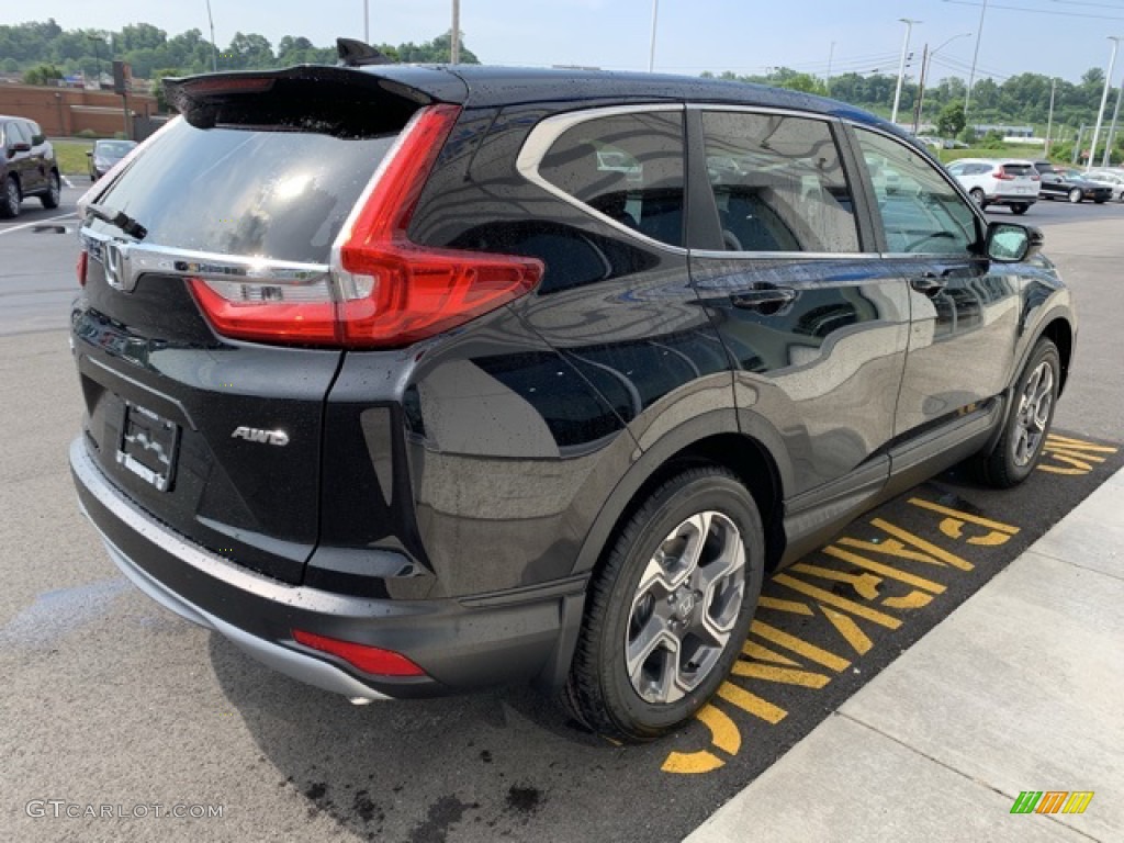 2019 CR-V EX AWD - Crystal Black Pearl / Black photo #5