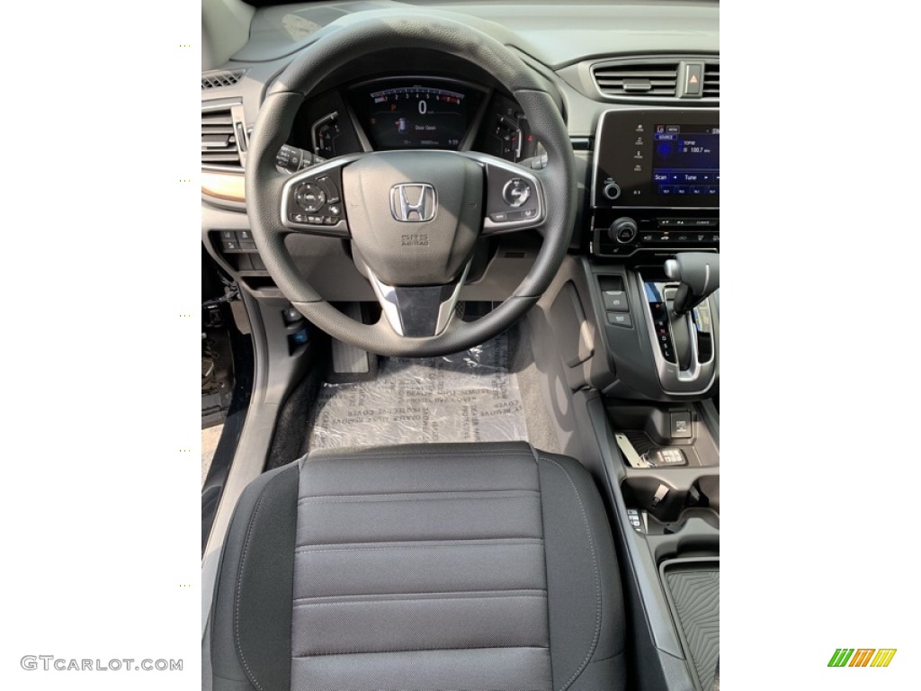 2019 CR-V EX AWD - Crystal Black Pearl / Black photo #13