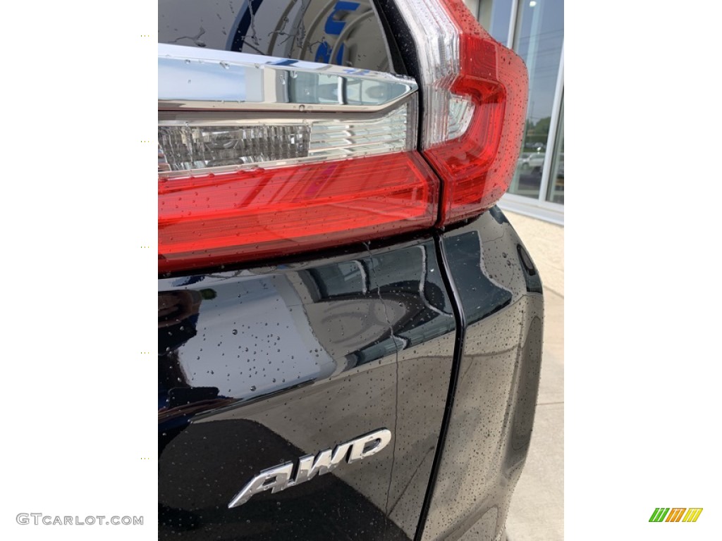 2019 CR-V EX AWD - Crystal Black Pearl / Black photo #22