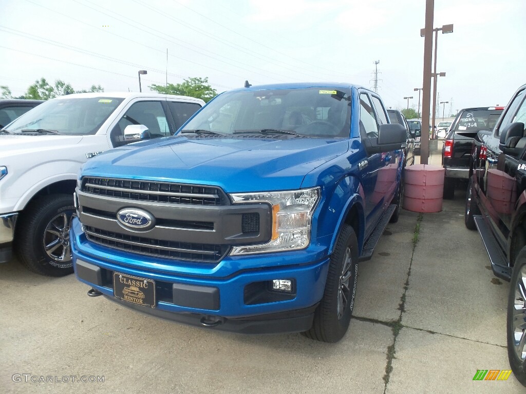 Velocity Blue Ford F150