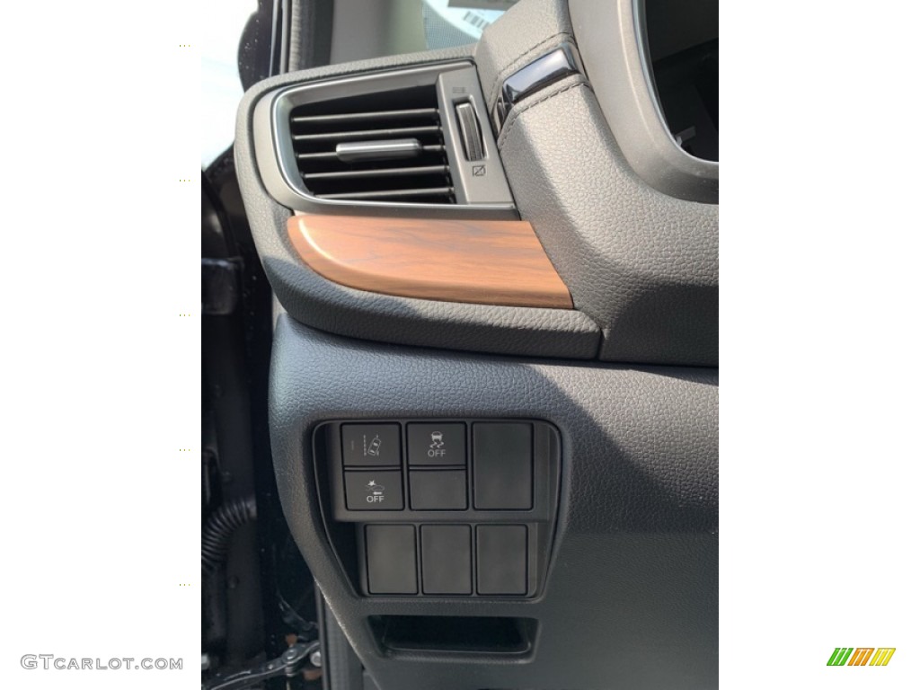 2019 CR-V EX AWD - Crystal Black Pearl / Black photo #12