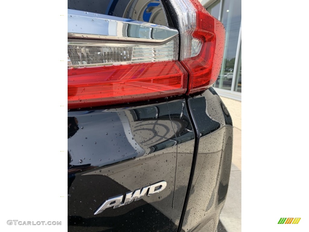 2019 CR-V EX AWD - Crystal Black Pearl / Black photo #22