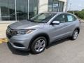 2019 Lunar Silver Metallic Honda HR-V LX AWD  photo #2