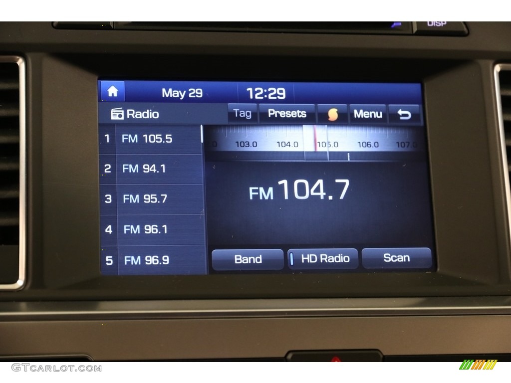 2016 Sonata Limited - Lakeside Blue / Gray photo #10