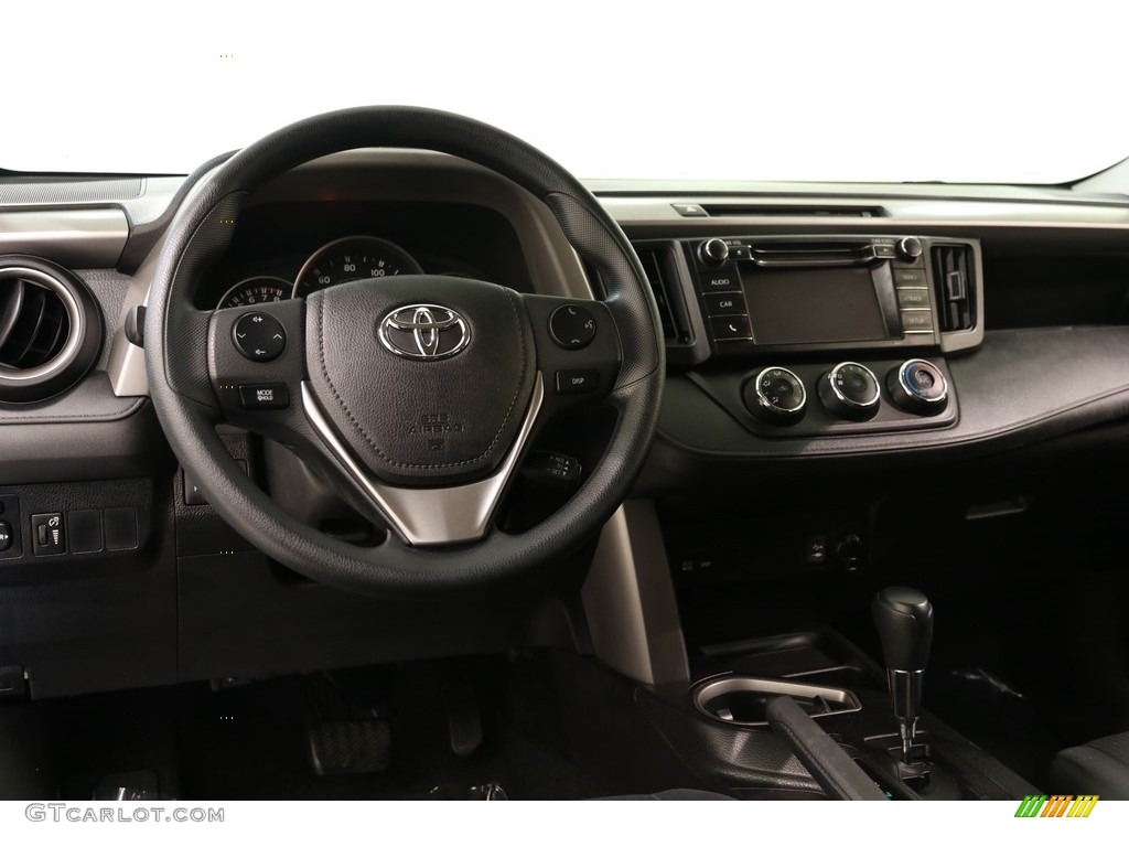2016 RAV4 LE AWD - Electric Storm Blue / Black photo #6