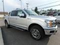 2019 Ingot Silver Ford F150 Lariat SuperCrew 4x4  photo #3