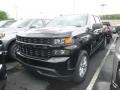 2019 Black Chevrolet Silverado 1500 Custom Crew Cab 4WD  photo #1