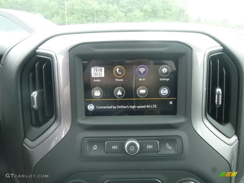 2019 Silverado 1500 Custom Crew Cab 4WD - Black / Jet Black photo #14