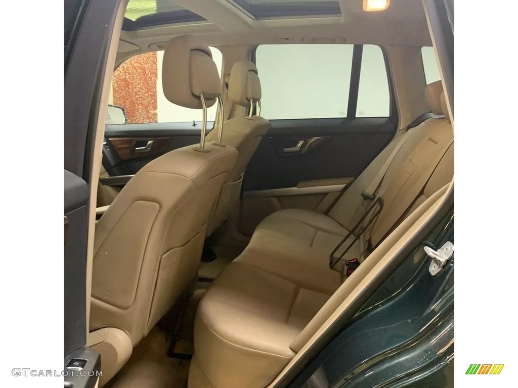 2011 GLK 350 4Matic - Jade Green Metallic / Almond/Black photo #10