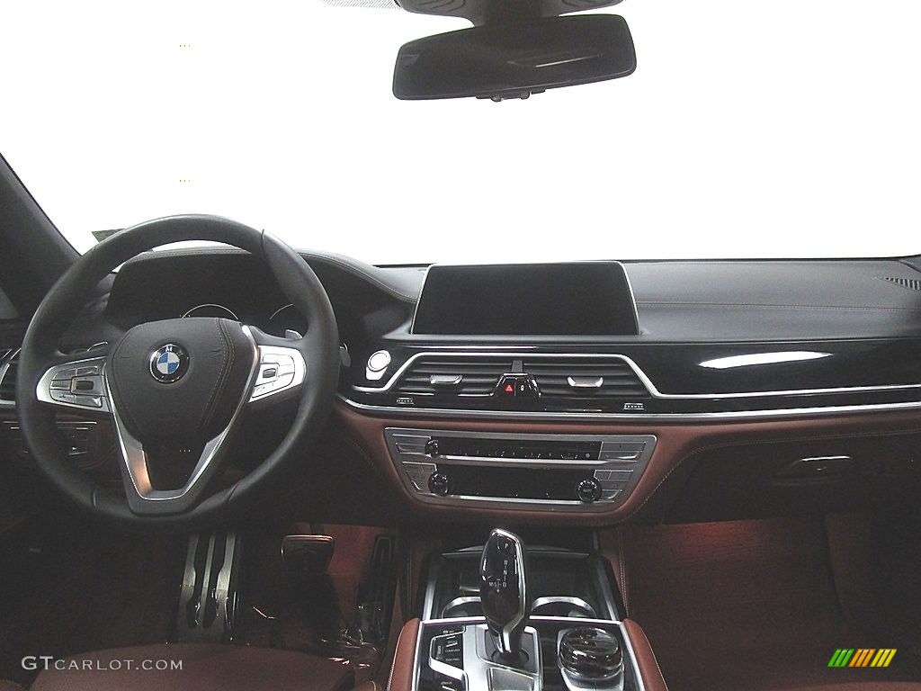 2018 7 Series 740e iPerformance xDrive Sedan - Alpine White / Tartufo photo #21