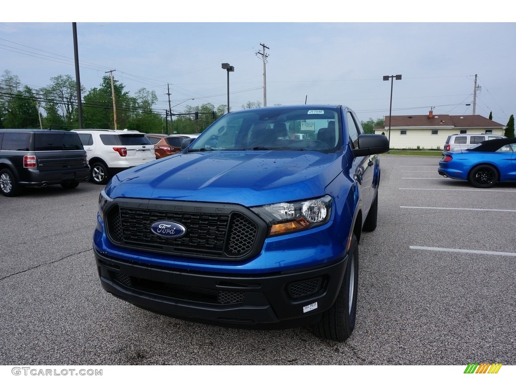 2019 Lightning Blue Metallic Ford Ranger XL SuperCab 133576512 Car Color Galleries
