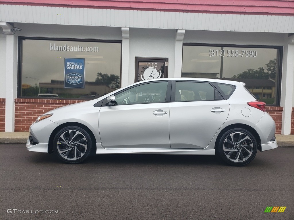 2017 Corolla iM  - Classic Silver Metallic / Black photo #1