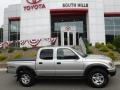 2002 Lunar Mist Metallic Toyota Tacoma V6 Double Cab 4x4  photo #2