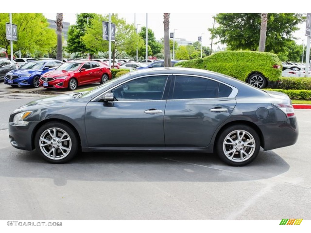 2013 Maxima 3.5 S - Metallic Slate / Charcoal photo #4