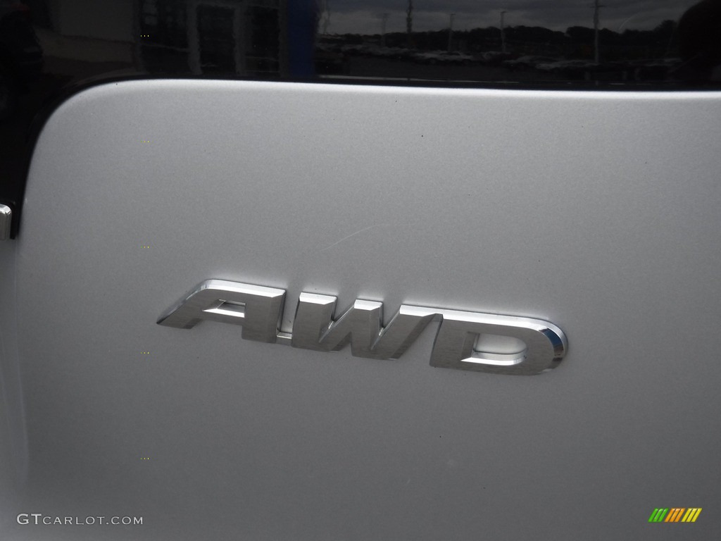2013 CR-V LX AWD - Alabaster Silver Metallic / Gray photo #9