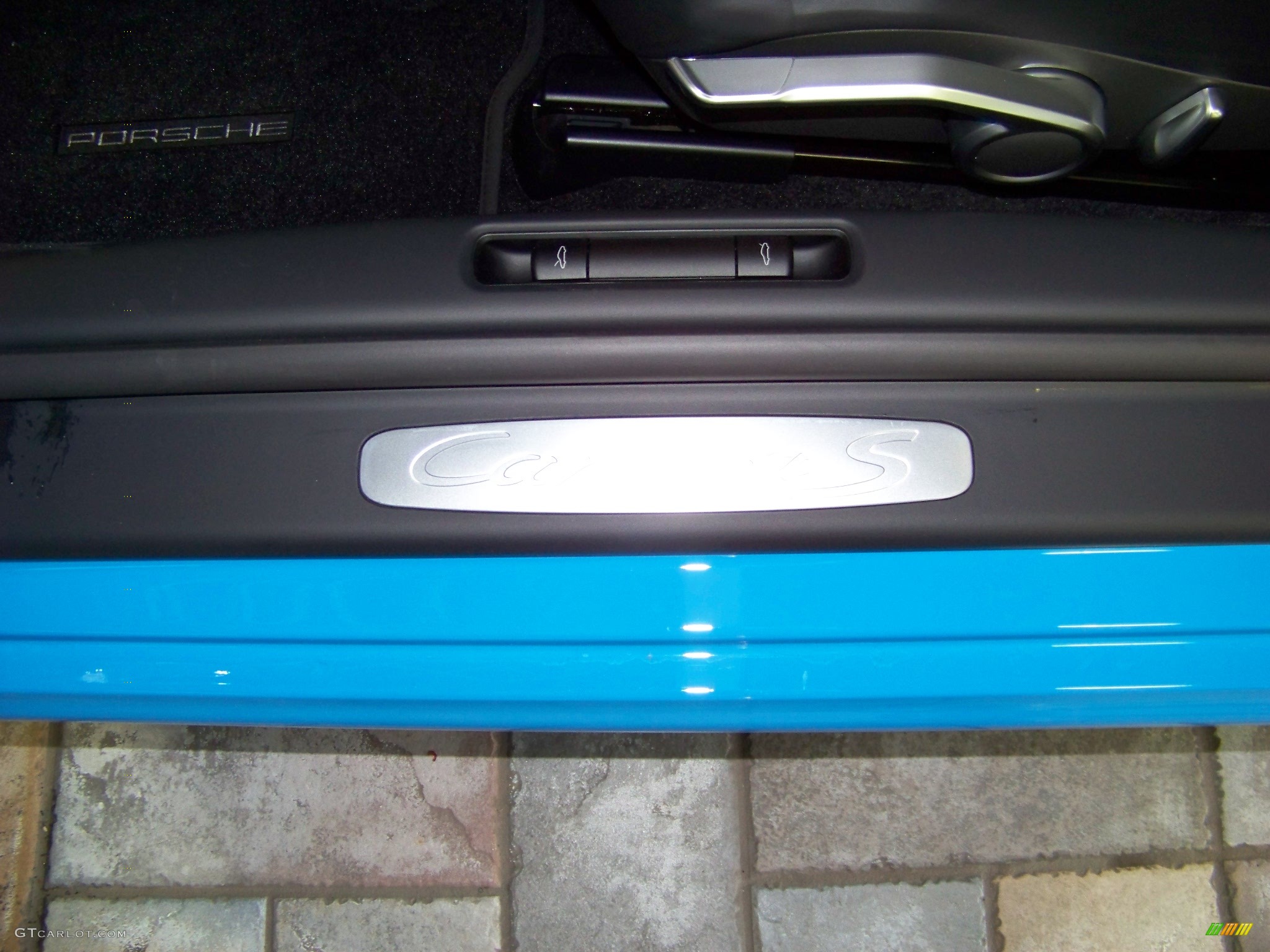 2008 911 Carrera S Coupe - Mexico Blue Paint to Sample / Black photo #9
