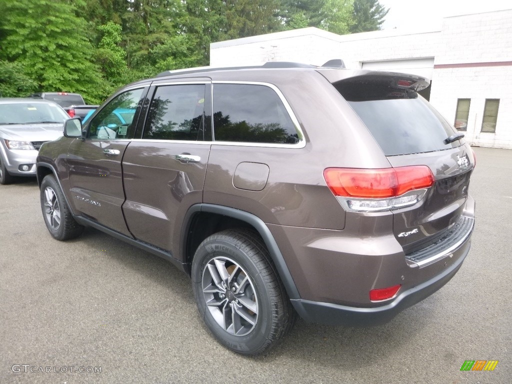 2019 Grand Cherokee Limited 4x4 - Walnut Brown Metallic / Black photo #3