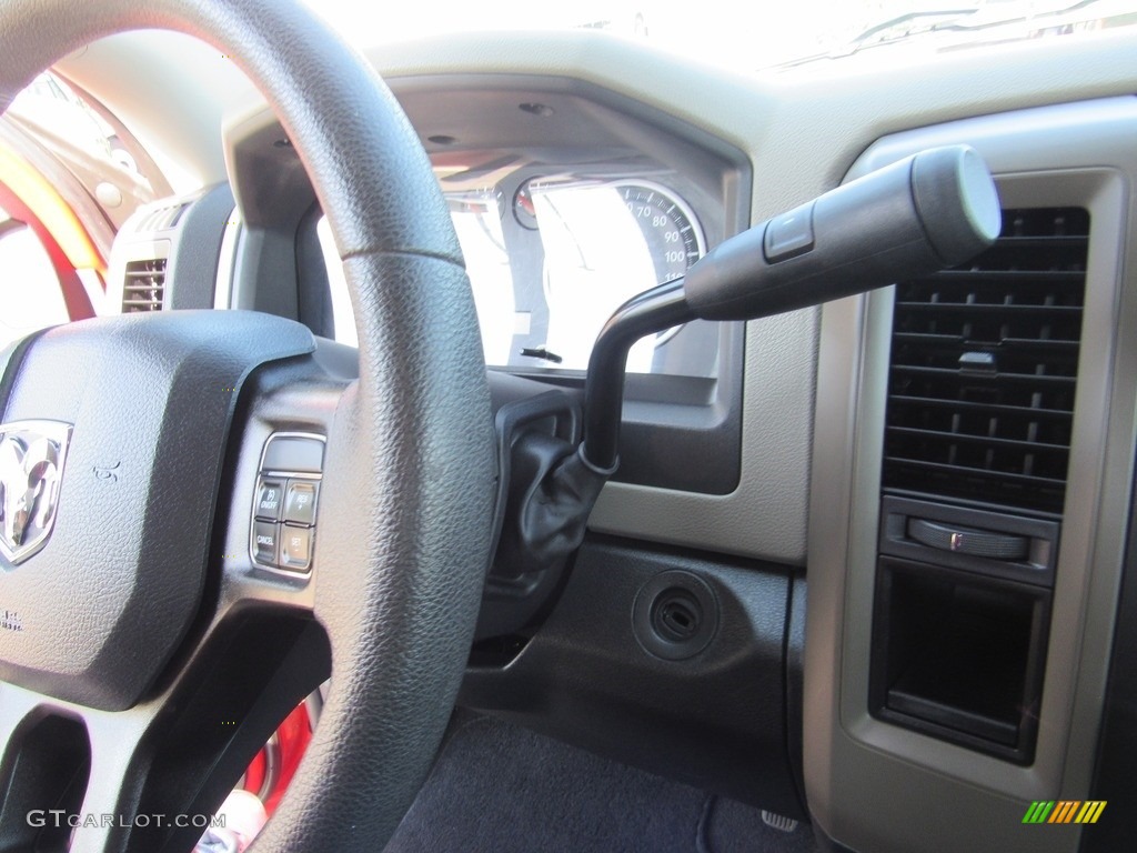 2012 Ram 1500 ST Quad Cab - Flame Red / Dark Slate Gray/Medium Graystone photo #30
