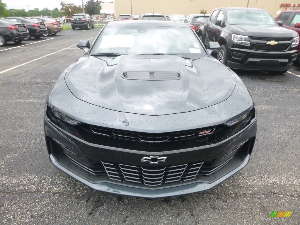 2019 Camaro SS Coupe - Shadow Gray Metallic / Kalahari photo #8