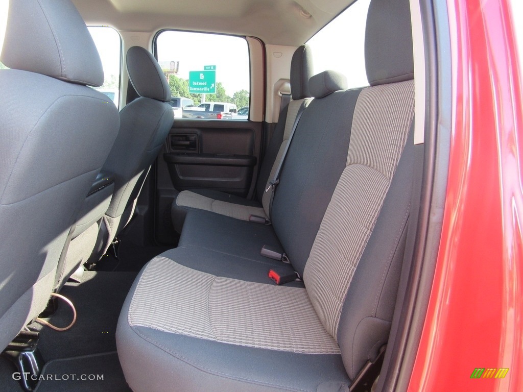 2012 Ram 1500 ST Quad Cab - Flame Red / Dark Slate Gray/Medium Graystone photo #35