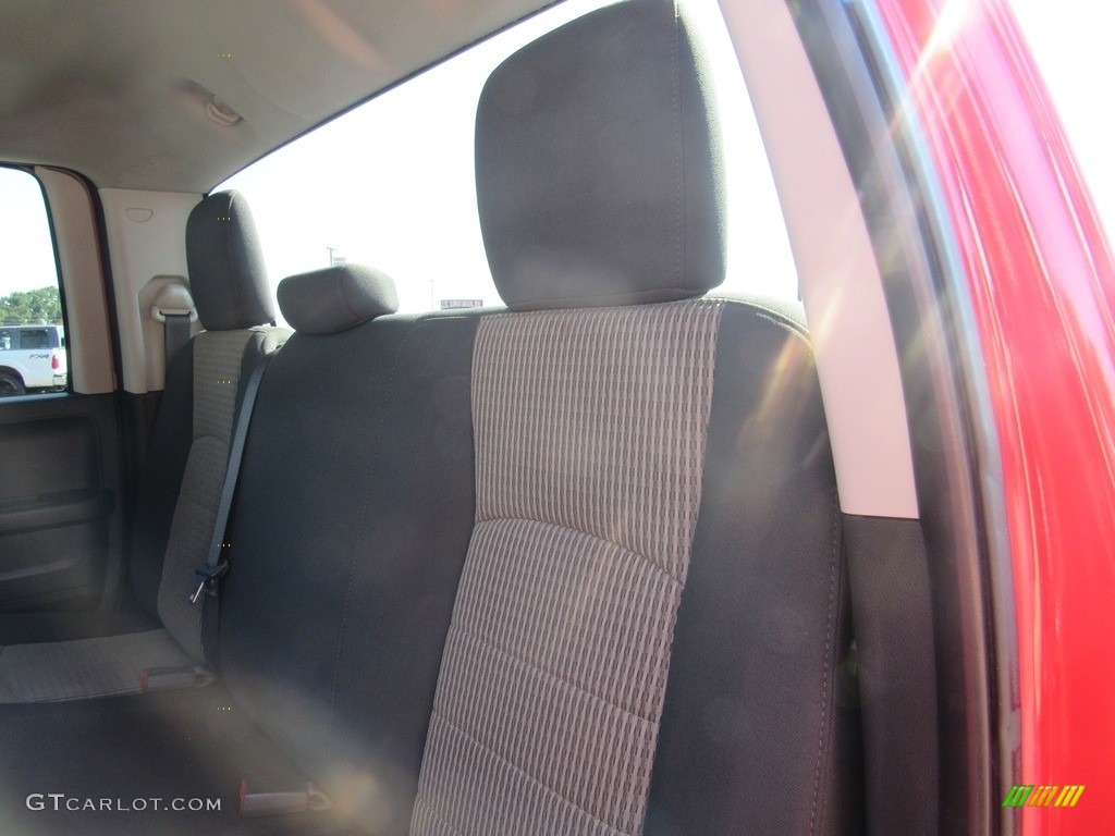2012 Ram 1500 ST Quad Cab - Flame Red / Dark Slate Gray/Medium Graystone photo #36