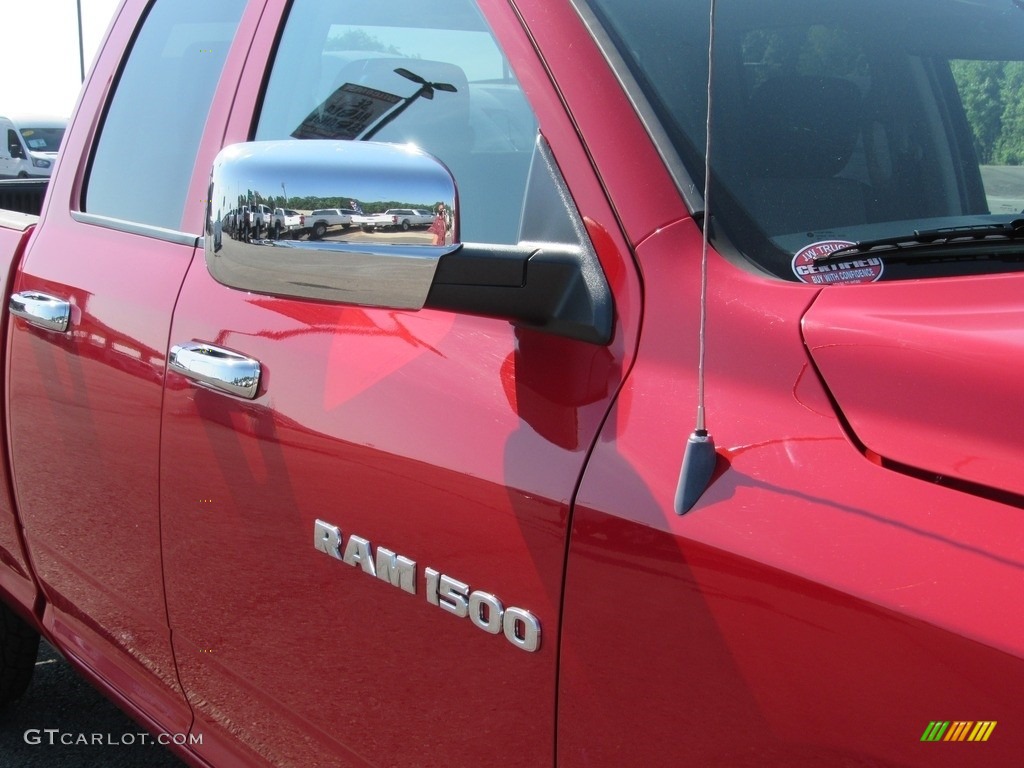 2012 Ram 1500 ST Quad Cab - Flame Red / Dark Slate Gray/Medium Graystone photo #52