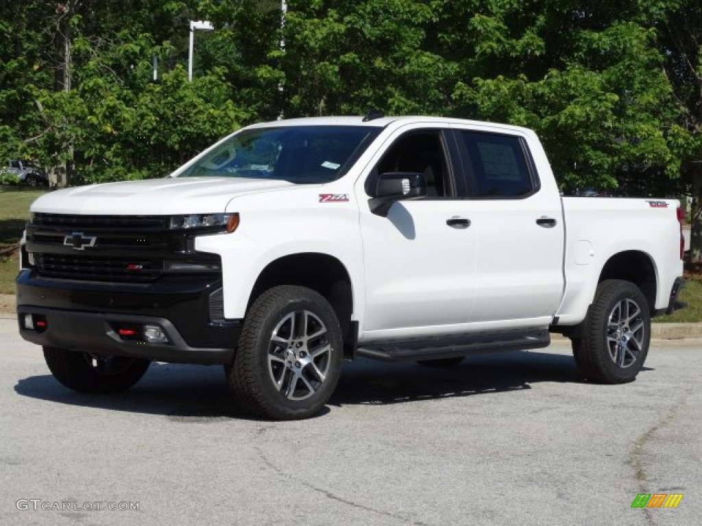 2019 Silverado 1500 LT Z71 Trail Boss Crew Cab 4WD - Summit White / Jet Black photo #5