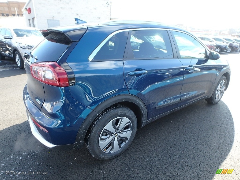 2019 Niro LX Hybrid - Deep Cerulean Blue / Black photo #2