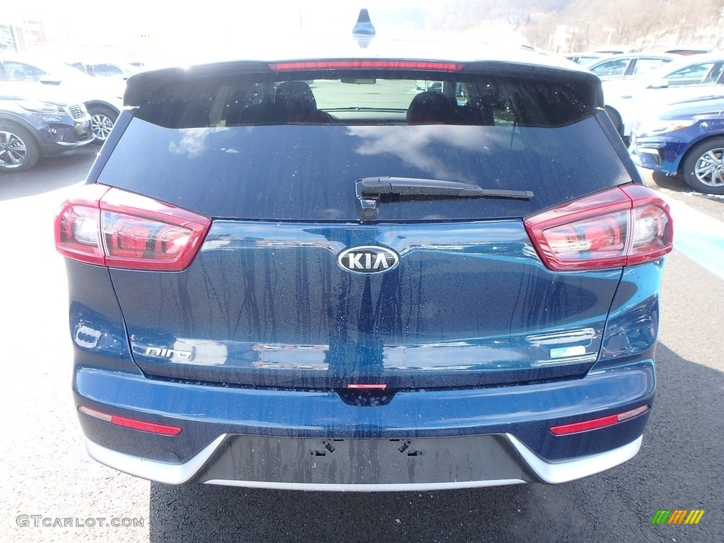 2019 Niro LX Hybrid - Deep Cerulean Blue / Black photo #3