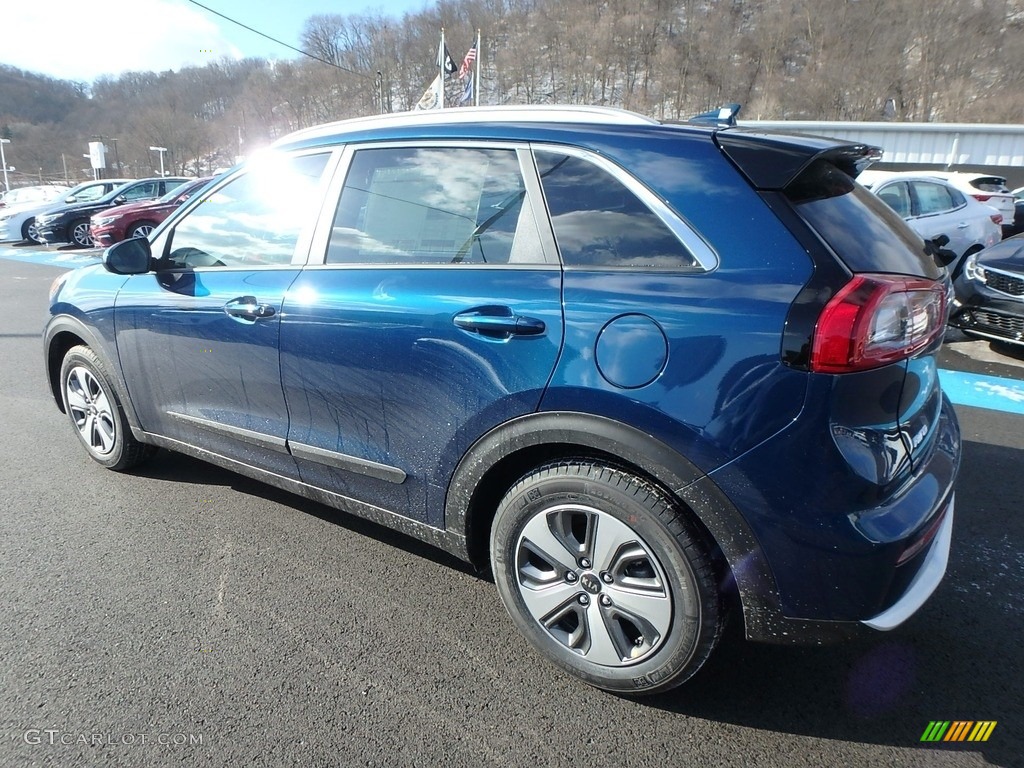 2019 Niro LX Hybrid - Deep Cerulean Blue / Black photo #5