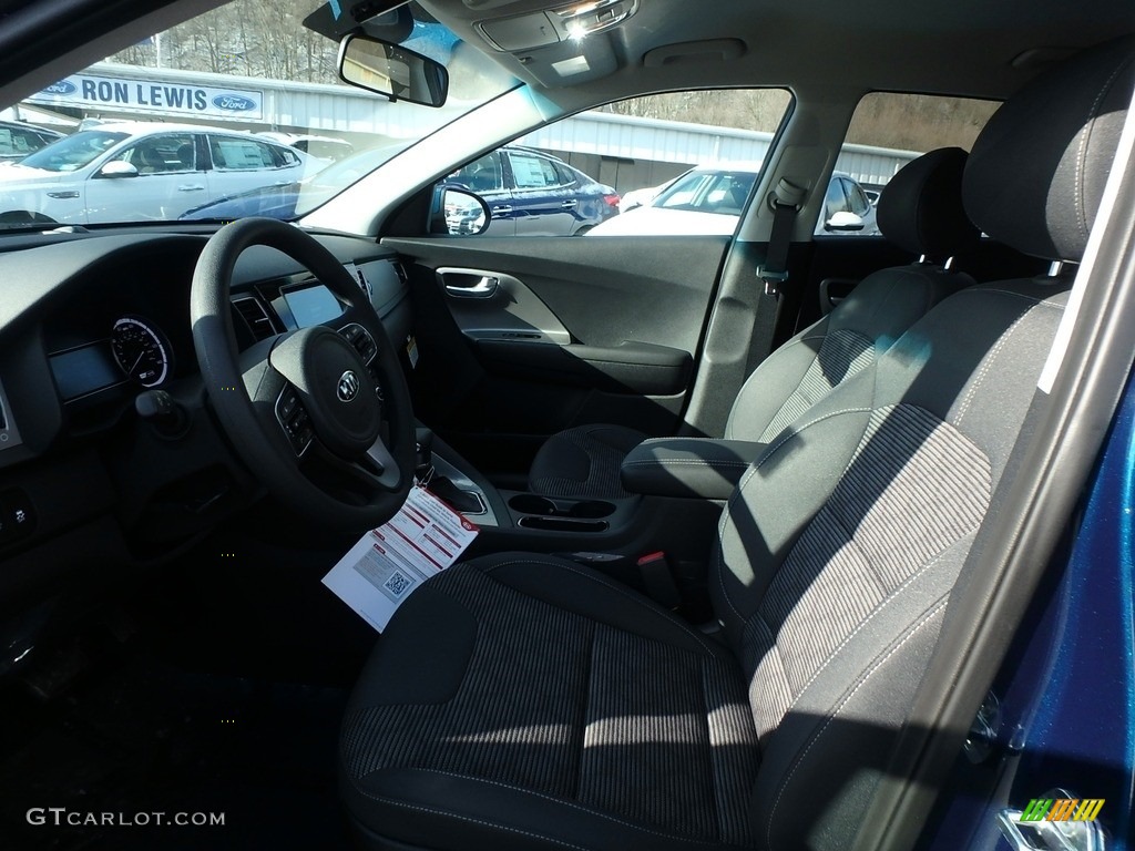 2019 Niro LX Hybrid - Deep Cerulean Blue / Black photo #11