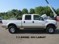 Oxford White - F250 Super Duty Lariat Super Crew 4x4 Photo No. 6
