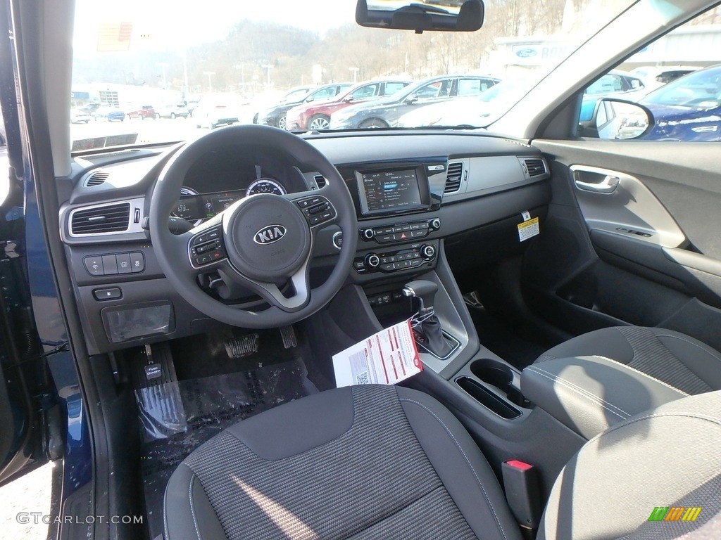 2019 Niro LX Hybrid - Deep Cerulean Blue / Black photo #13